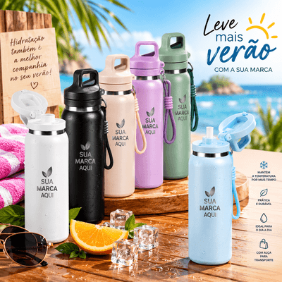 Garrafa Térmica 600ml Personalizada