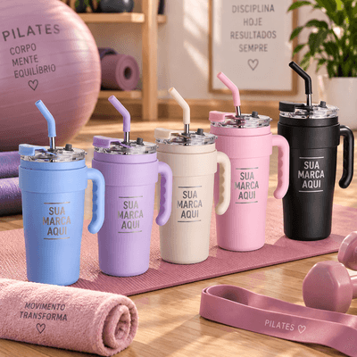 Caneca Térmica Inox 800ml Personalizada